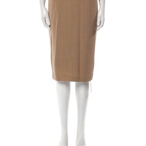 A.L.C. Classic Tan Pencil Skirt
